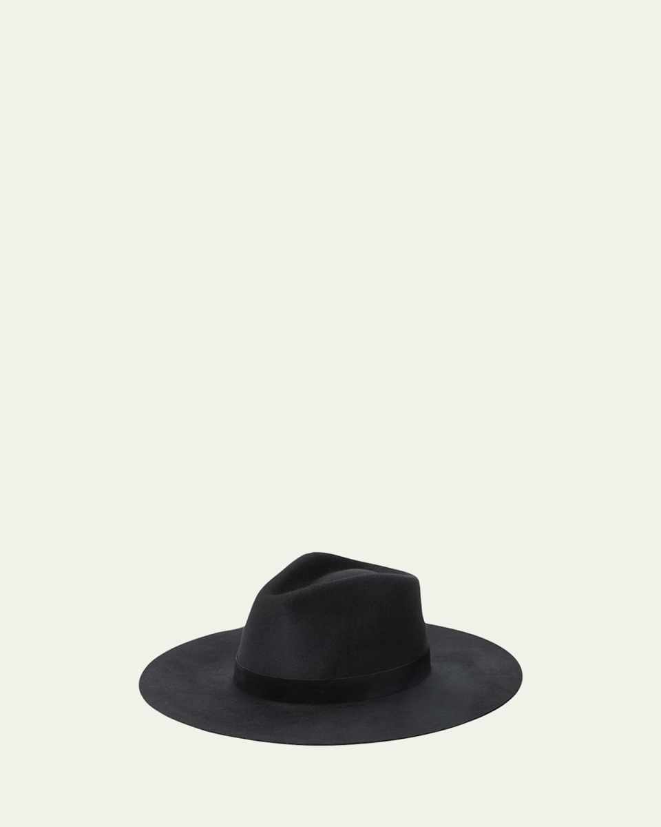 Korin Wide-Brim Wool Fedor